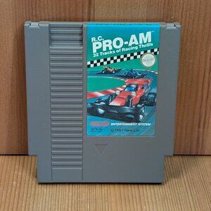 Authentic NES R.C. Pro-Am Racing Nintendo Entertainment System Cartridge TESTED